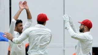 India 347 for 6 in Afghanistan Test at stumps, Day One